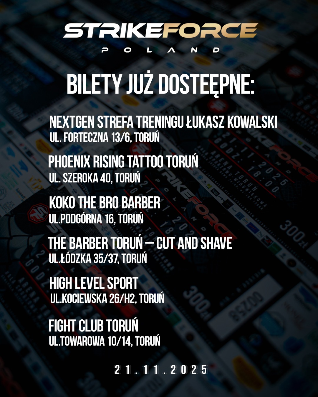 Strike Force Poland 2 - Bilety